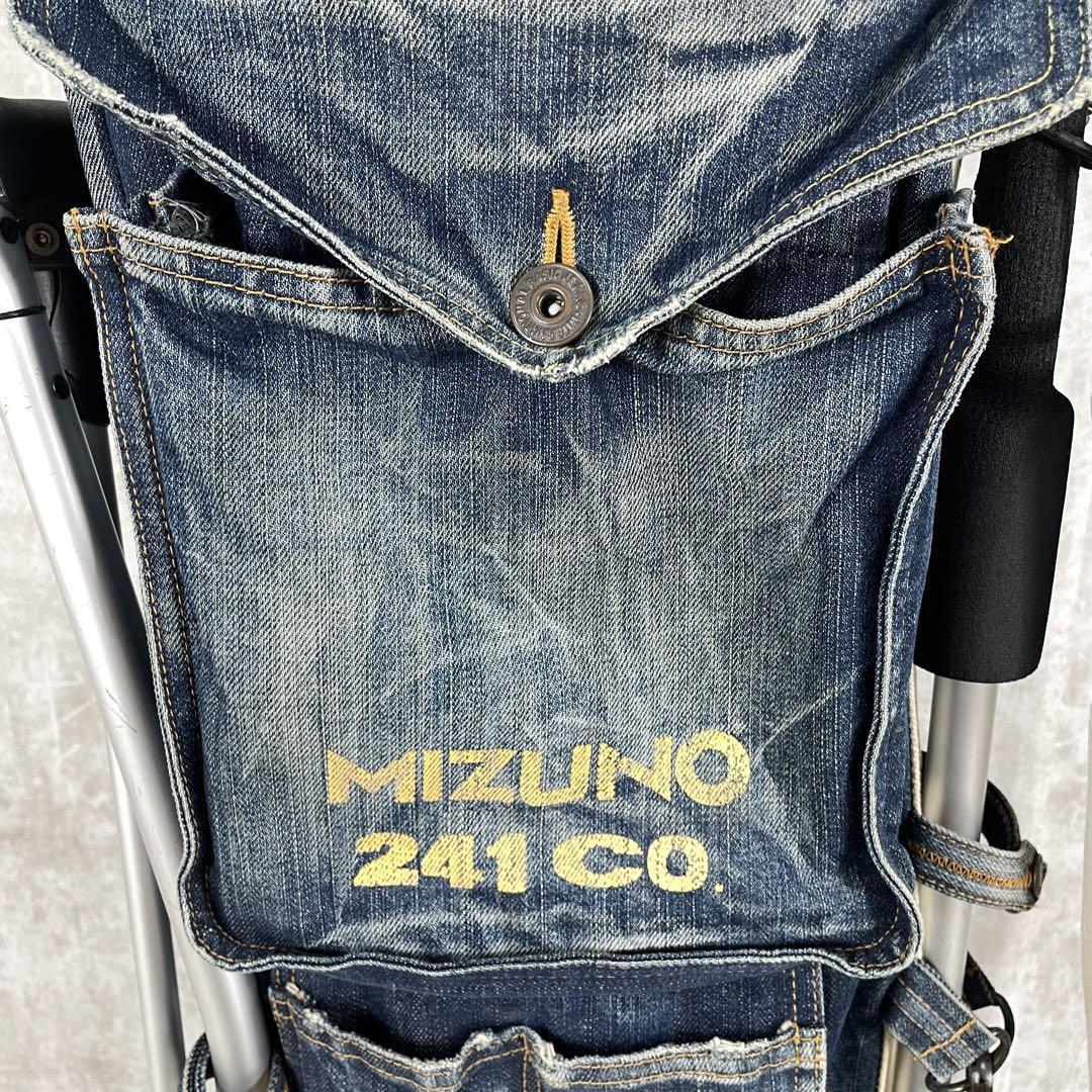 超希少｜即完売 ミズノ フレームウォーカー 柔 キャディバッグ 柔道着素材