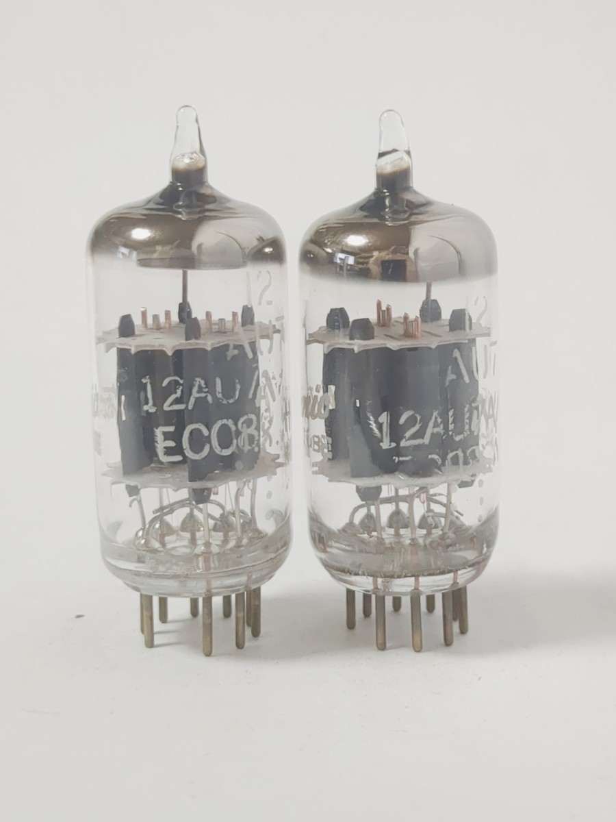 真空管 GE 12AU7A/ECC82 2本セット 現状品 Mullard 真空管 12AU7/ECC82