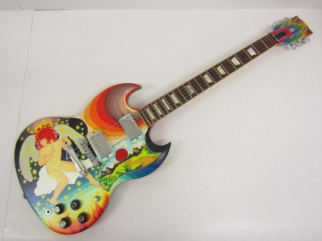 GIBSON ギブソン 120thアニバーサリーSG フールSGペイント 動作確認済み 詳細不明 エレキギター 中古 ◆2032