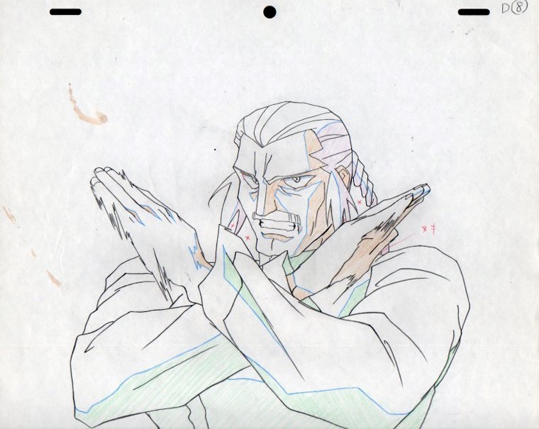 ☆機動武闘伝Gガンダム・セル画④・マスターアジア・秋元洋介・逢坂