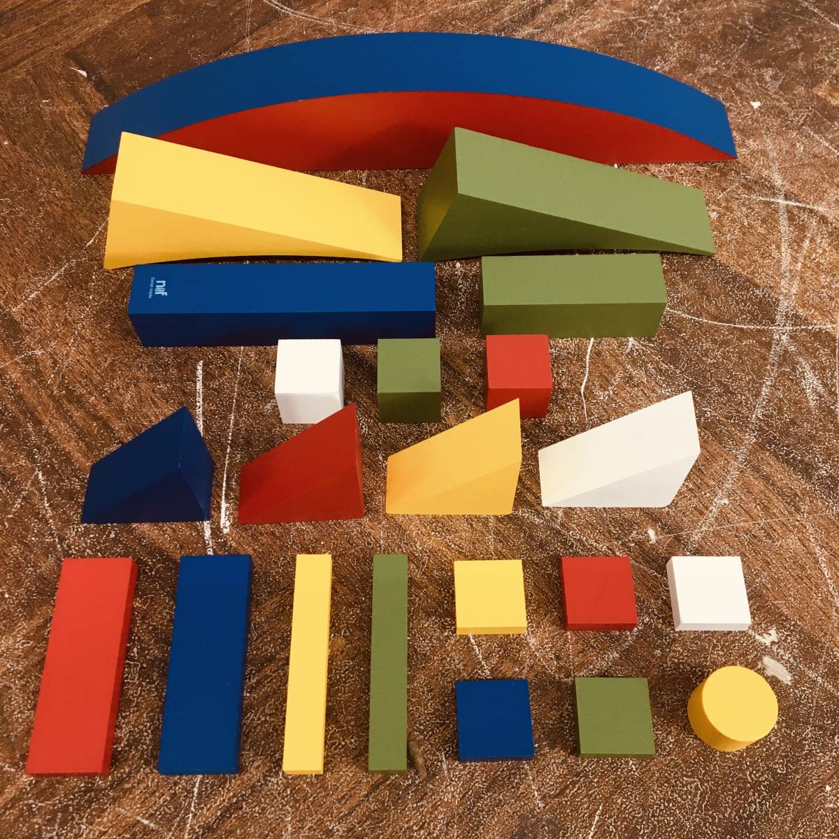 Naef ネフ社 BAU-SPIEL バウハウス BAUSPIEL バウスピール 全22ピース