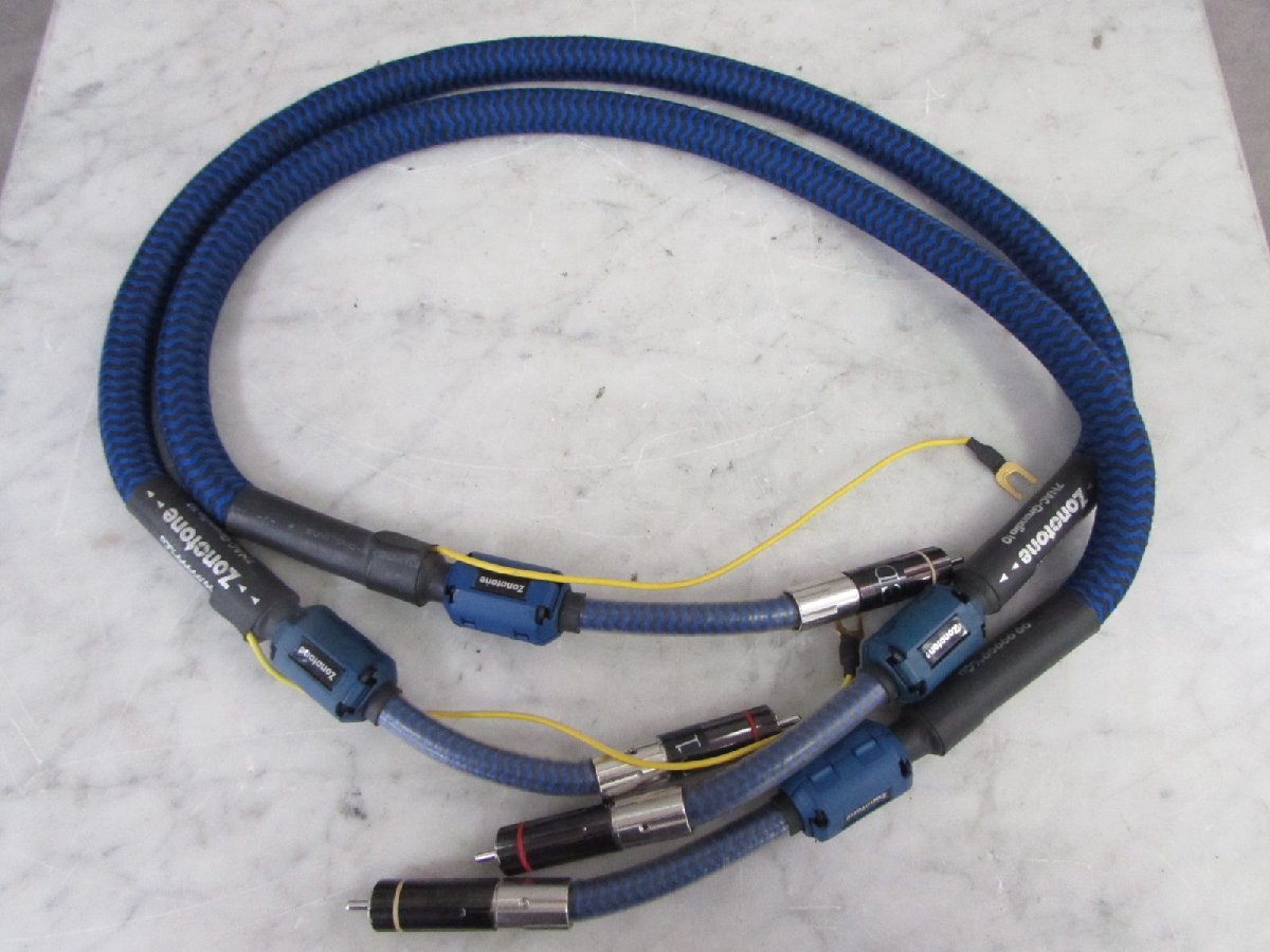 ☆ ZONOTONE ゾノトーン 7NAC-Grandio 10 RCAケーブルペア ② ☆中古