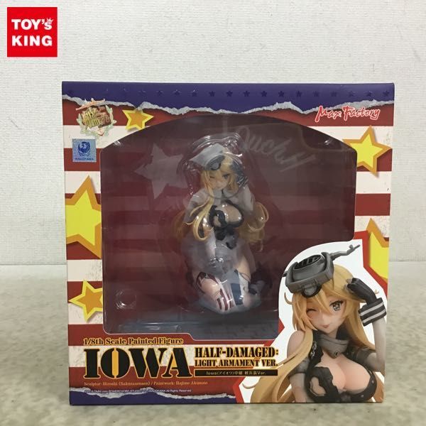 1円〜 未開封 マックスファクトリー 1/8 lowa(アイオワ) 中破 軽兵装Ver.