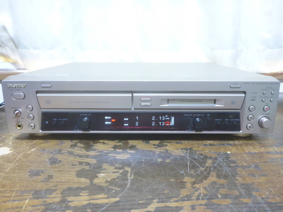 SONY MXD-D400 CDプレーヤー MDレコーダー ソニー 2 ,SONYMXD-D400CD