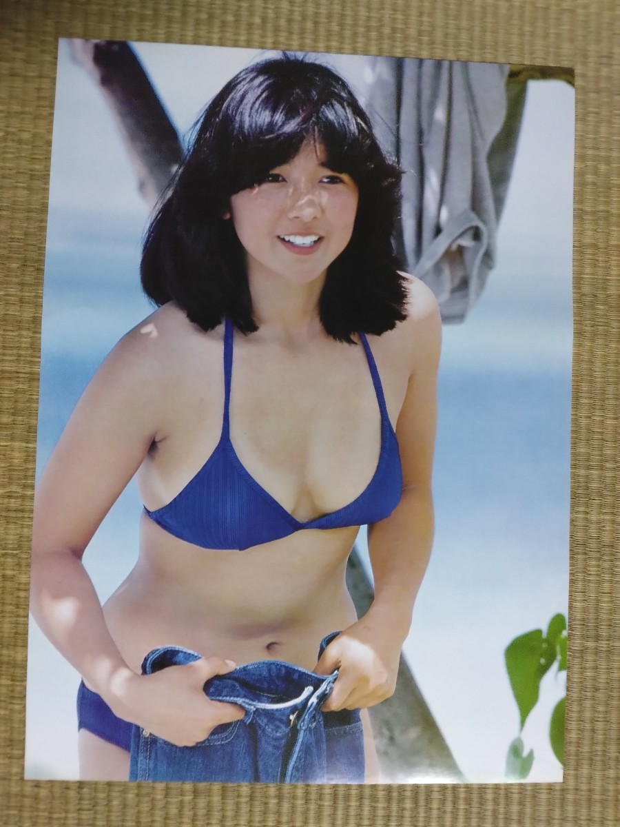 宮崎美子 いまのキミはピカピカに光って ビキニ水着 ポスター(ま行