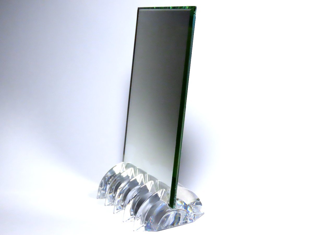 【希少】Baccarat バカラ 　VEGA　ミラー　鏡 □バカラ ミラー ベガ 〈同梱対象商品〉 住まい、インテリア ブランド