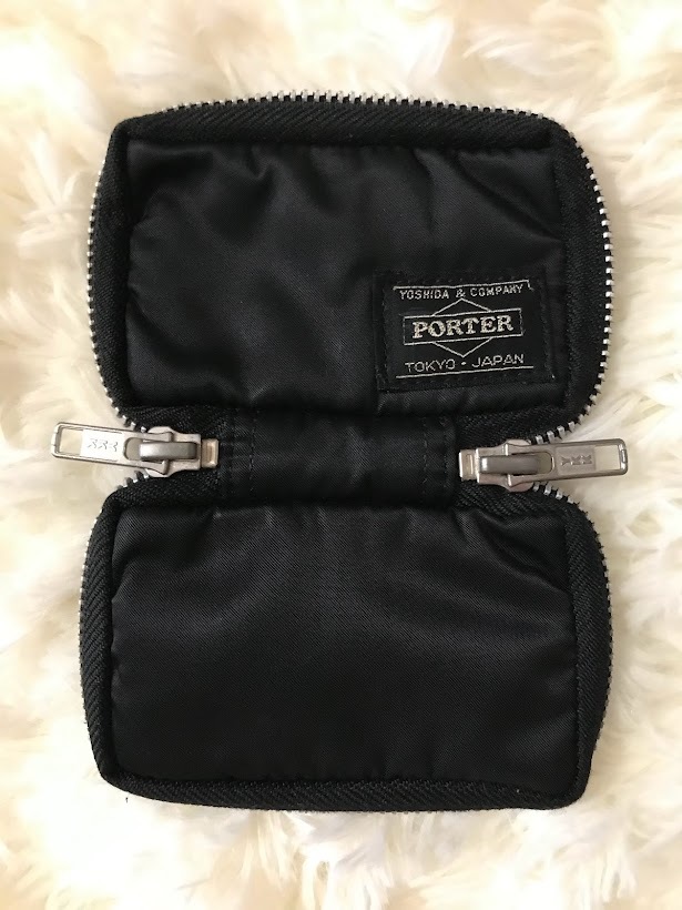 未使用 PORTER タンカー 6連 KEY CASE キーケース ブラック TANKER