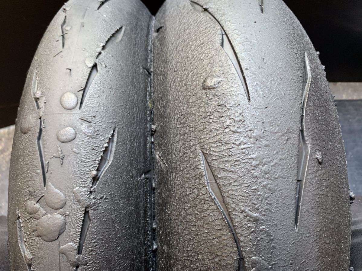 9 バリ山　ブリジストン R11 120/600R17 180/640R17 ラップ巻室内保管 120/70 180/60 190/55 スーパーコルサ 