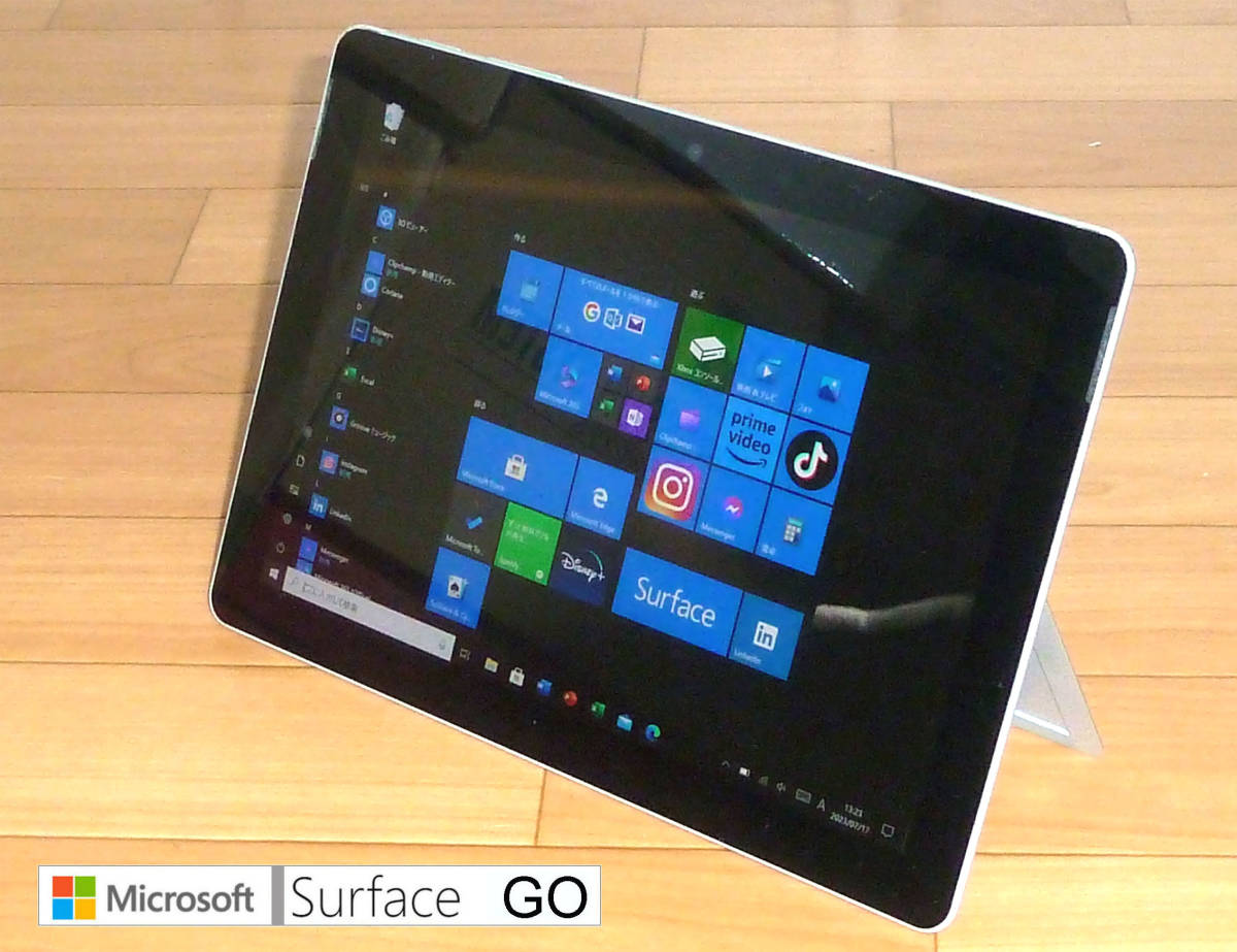 【19】Microsoft Surface Go Model：1824　 ８GB RAM 128GB SSD　■現状品