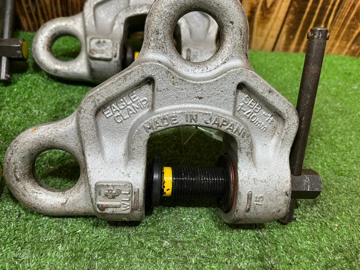 ☆中古2個セット 中古品 2個セット イーグルクランプ SBB-1t 1tイーグル