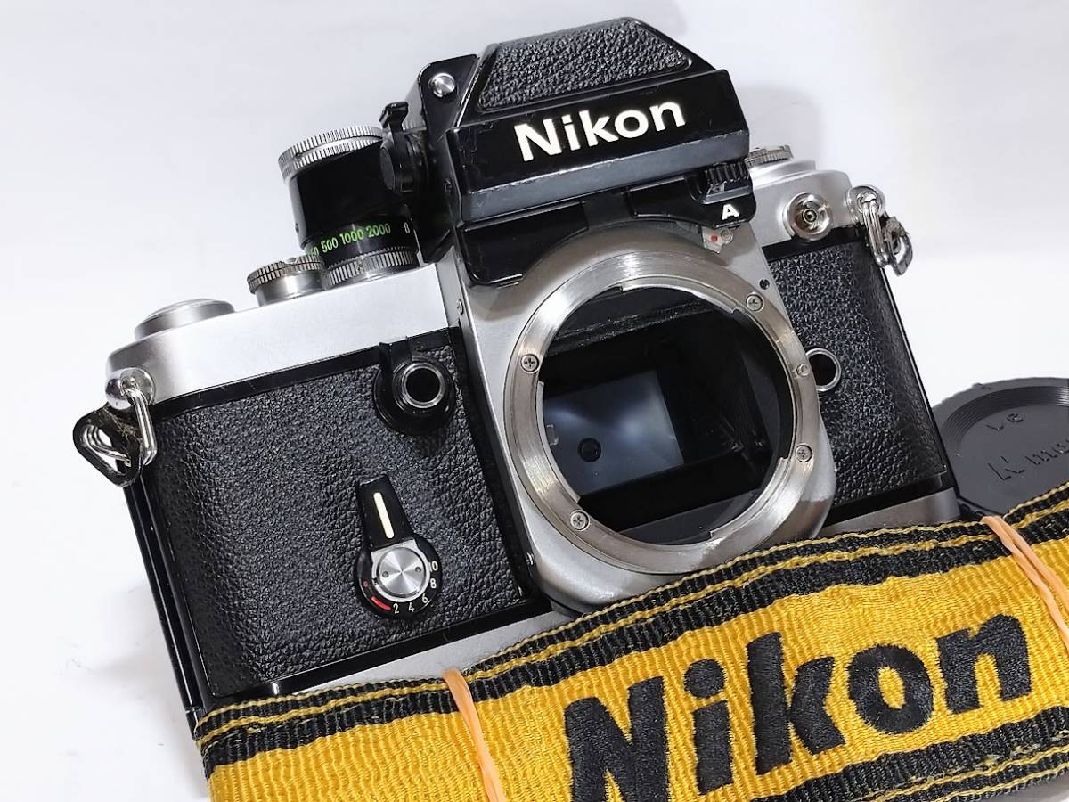 美品／動作良好】 ニコン Nikon F2 フォトミックA(DP-11)シルバーS/N