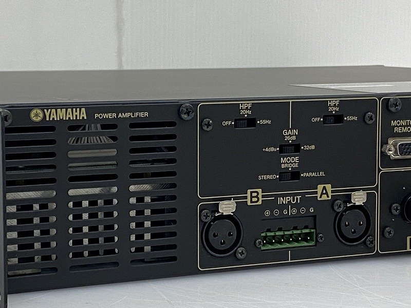 □□YAMAHA XP2500 パワーアンプ ヤマハ□□017701015□□ ◇YAMAHA