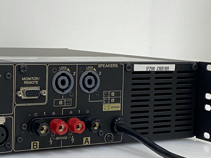 YAMAHA | XP2500 | パワーアンプ | 通電確認済 | ジャンク □□YAMAHA XP2500 パワーアンプ ヤマハ□□017701015□□ ヤマハ