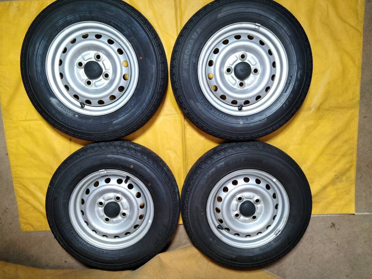 23年製 ヨコハマ JOB RY52 145R12 6PR ハイゼット 純正 145/80R12 80 