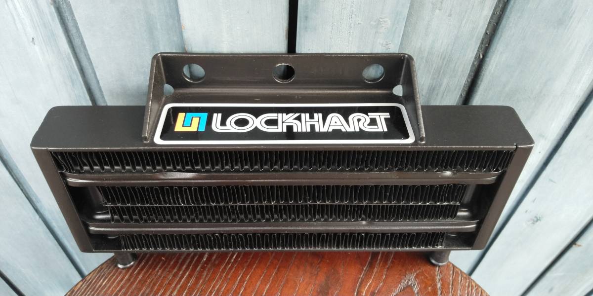 ロックハート オイルクーラー　漢のブラック　ハーレー　Z１　Z2　Z750FX　Z400FX　CB750four 　CB750ｋ　CB400F　CBX400F　GS400　XJ400