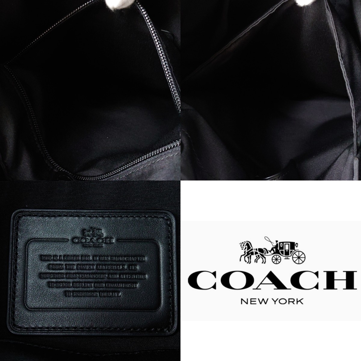1円 COACH コーチ バックパック テレイン トレック カモフラ 迷彩 
