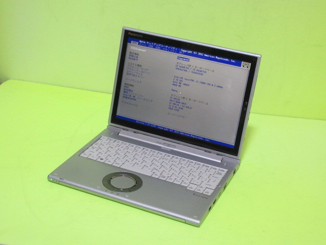 ⑦Panasonic CF-XZ6/i5-7300U/8GB/256GB/タッチ 449 パナソニック CF