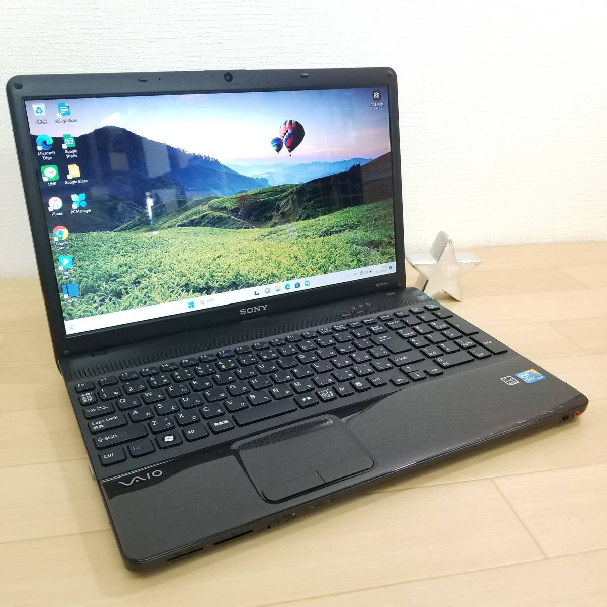 美品/即日出荷/即決特典あり!新品SSD搭載/高性能i3搭載/Webカメラ/Office/無線 Wi-Fi/Win11/即使用可ノートパソコン・SONY(D3036)