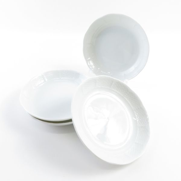 リチャードジノリ ベッキオホワイト 小皿 4枚 セット 13cmプレート トレイ SC7203B2