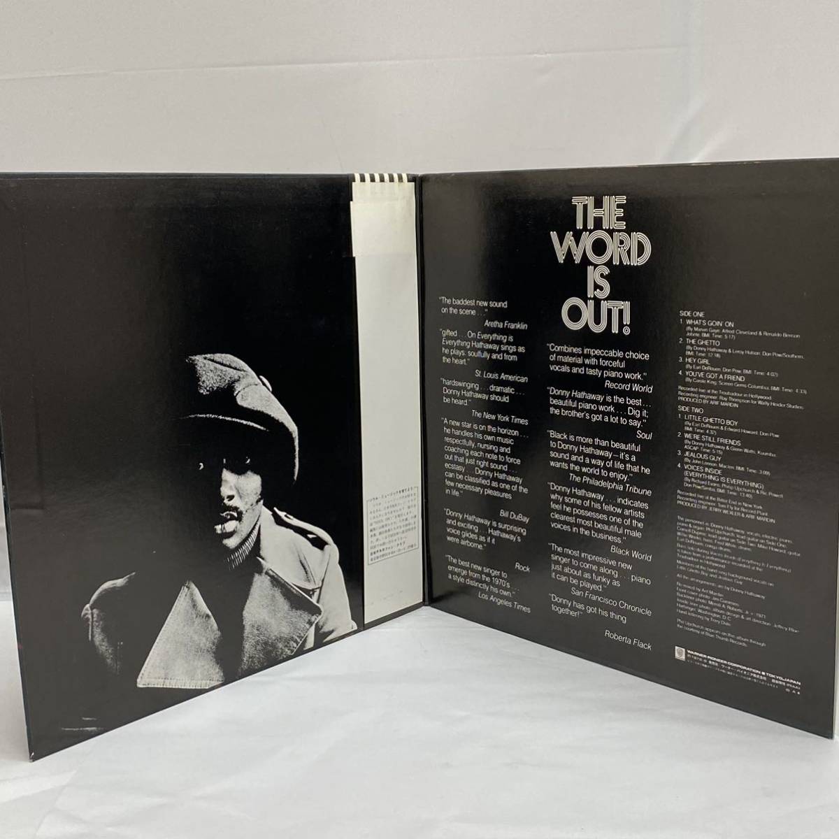 Donny Hathaway Live レコード LP ライブ ライヴ アナログ