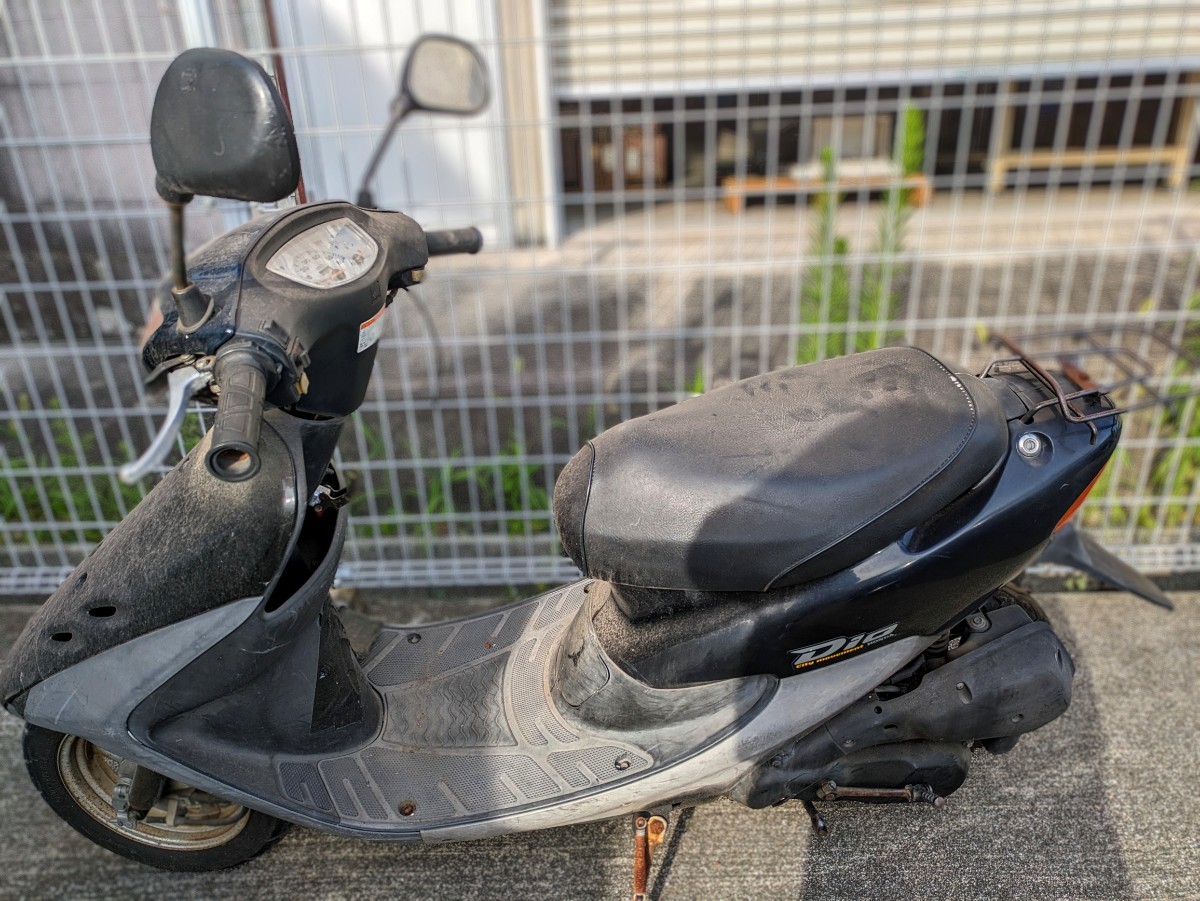 ととと AF35ライブディオZX仕様！レストアベース部品取り HONDA AF35 不動