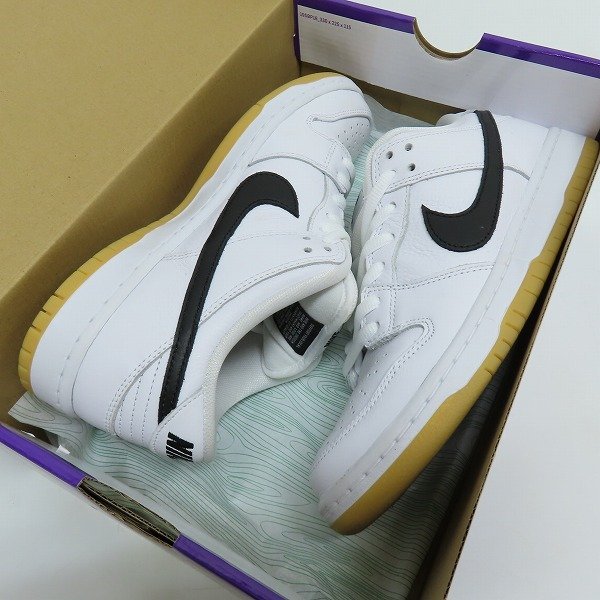 NIKE/ナイキ SB DUNK LOW PRO/エスビー ダンクロー プロ White Gum 