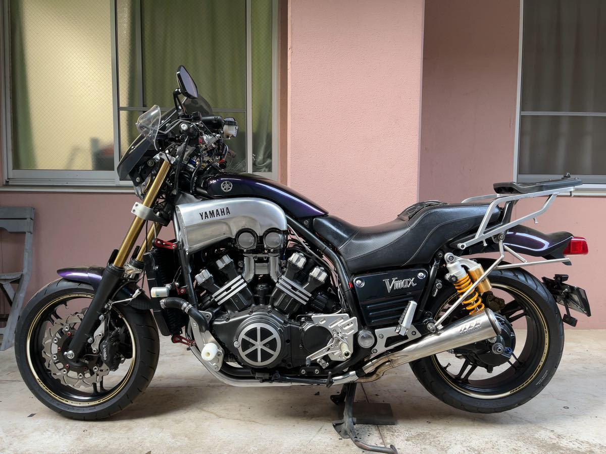 VMAX専用 前後PVMホイール おまけタイヤ&ディスクローター前後 V-MAX