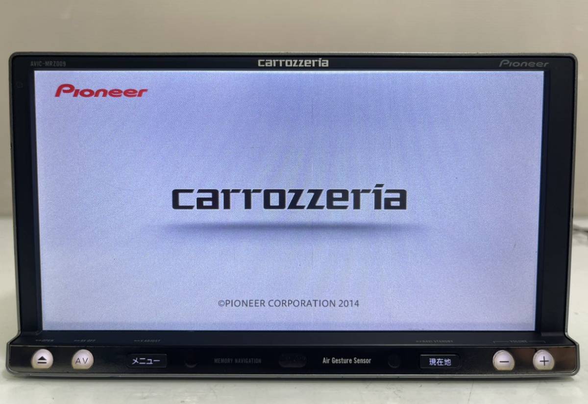 ジャンク カロッツェリアcarrozzeria AVIC-MRZ009 2014年地図 楽ナビ 
