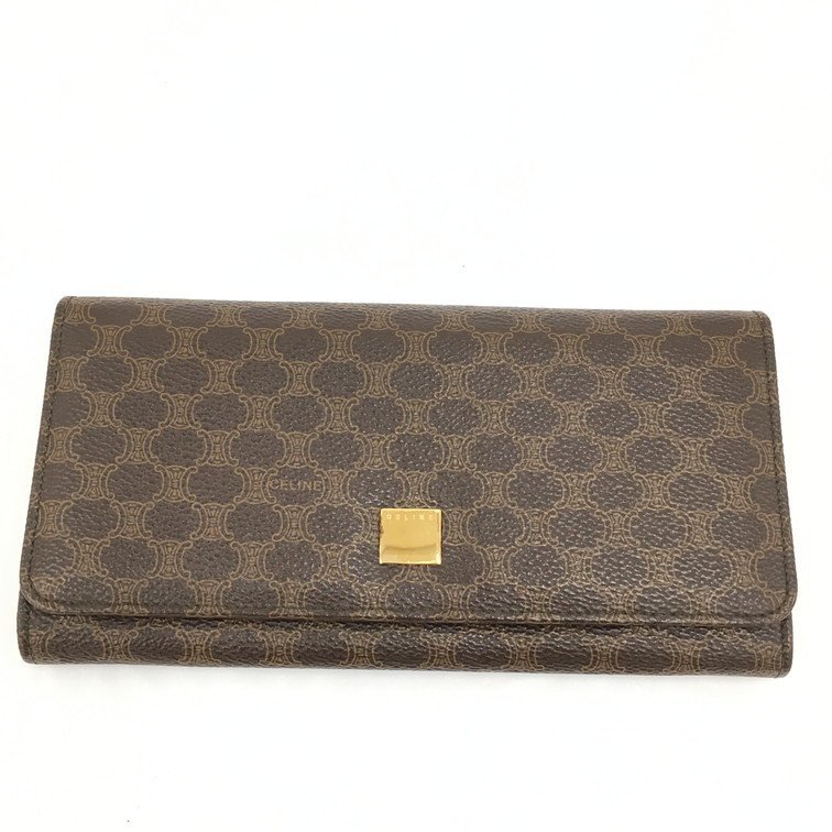 【BGAQ6037】CELINE　セリーヌ　マカダム　長財布　M/99/2