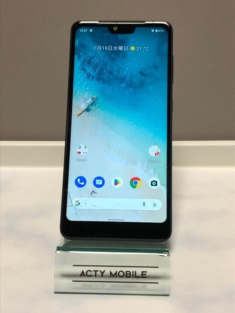 訳あり☆ Android one S8 京セラ ワイモバイル SIMロック解除済 スマホ本体 S8-KC 液晶割れあり 送料無料　Y26