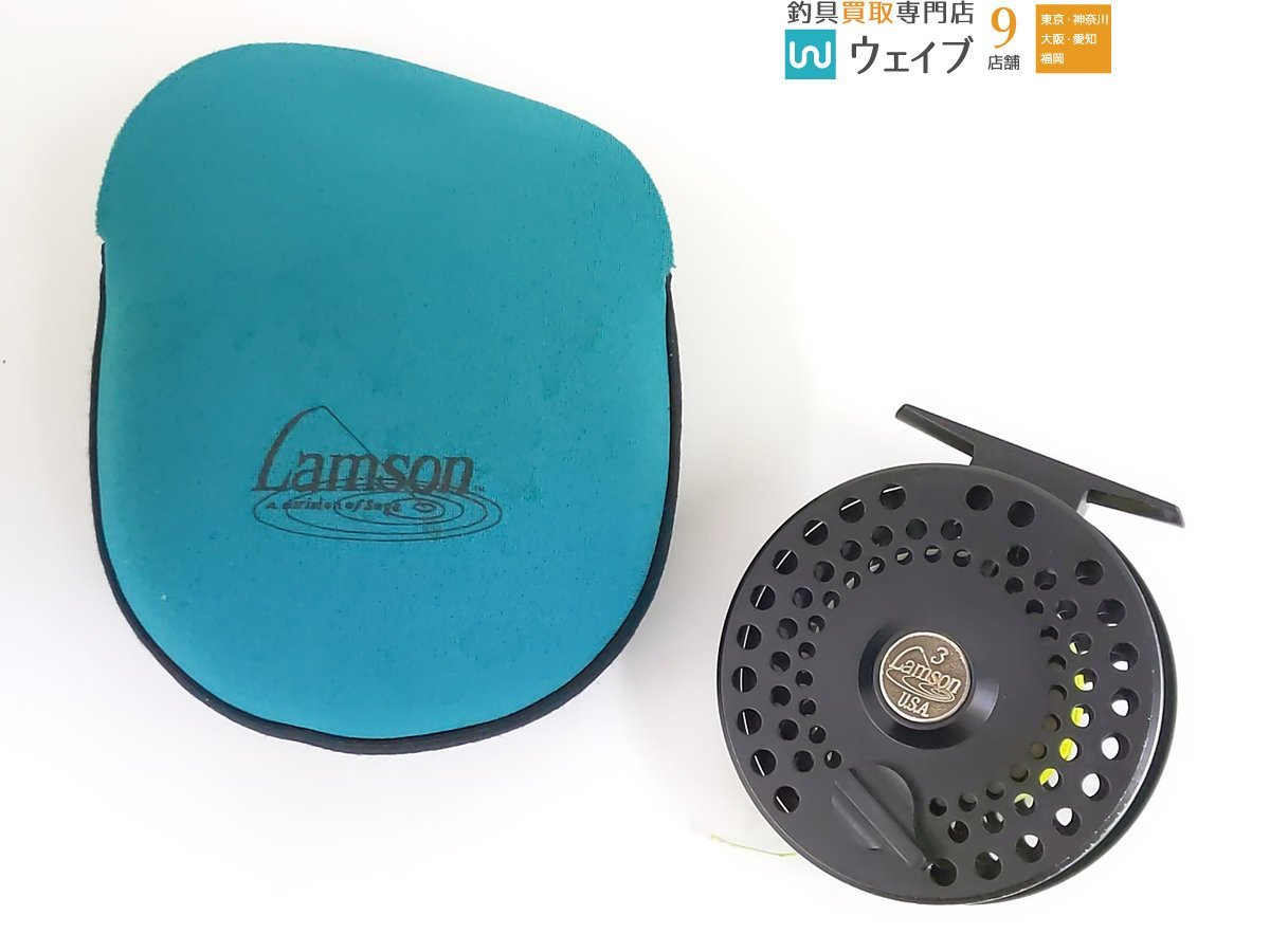 LAMSON ラムソン -3+ Liquid | Reel Fly フライ フライリール GLACIER