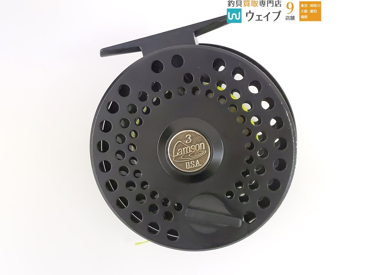 LAMSON ラムソン -3+ Liquid | Reel Fly フライ フライリール GLACIER