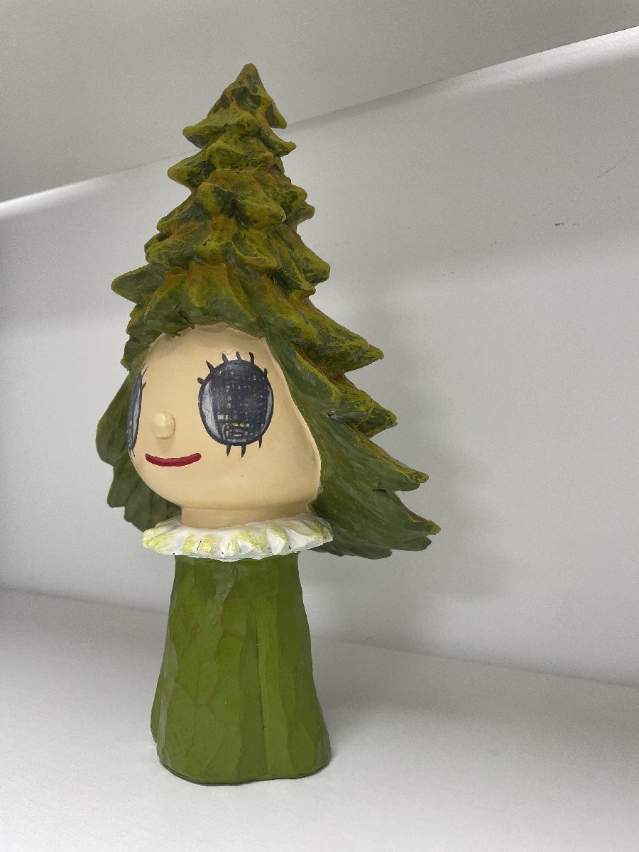 奈良美智 Yoshitomo Nara フィギュア 森ガール 置物 中古 美品(美術品