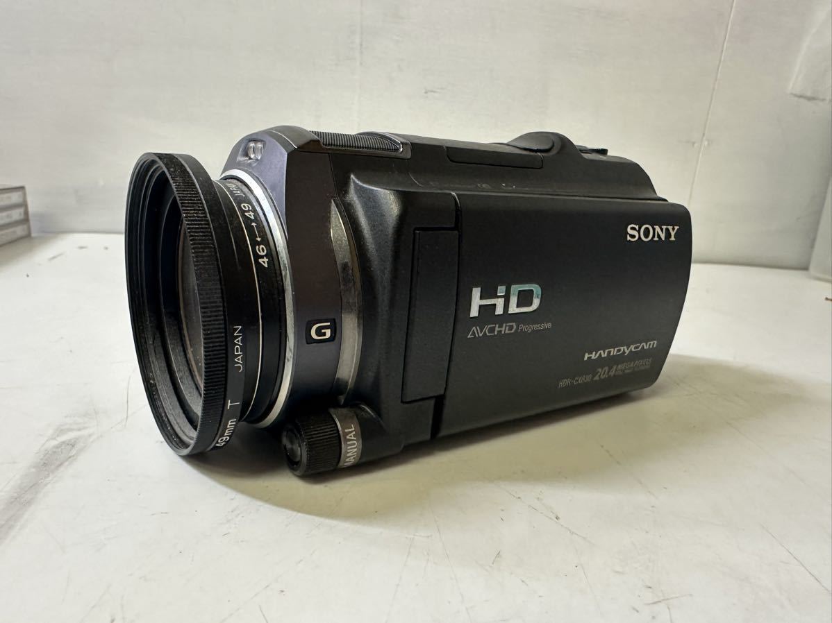 現状品】SONY デジタルビデオカメラ HDR-CX630V 本体のみ【6000