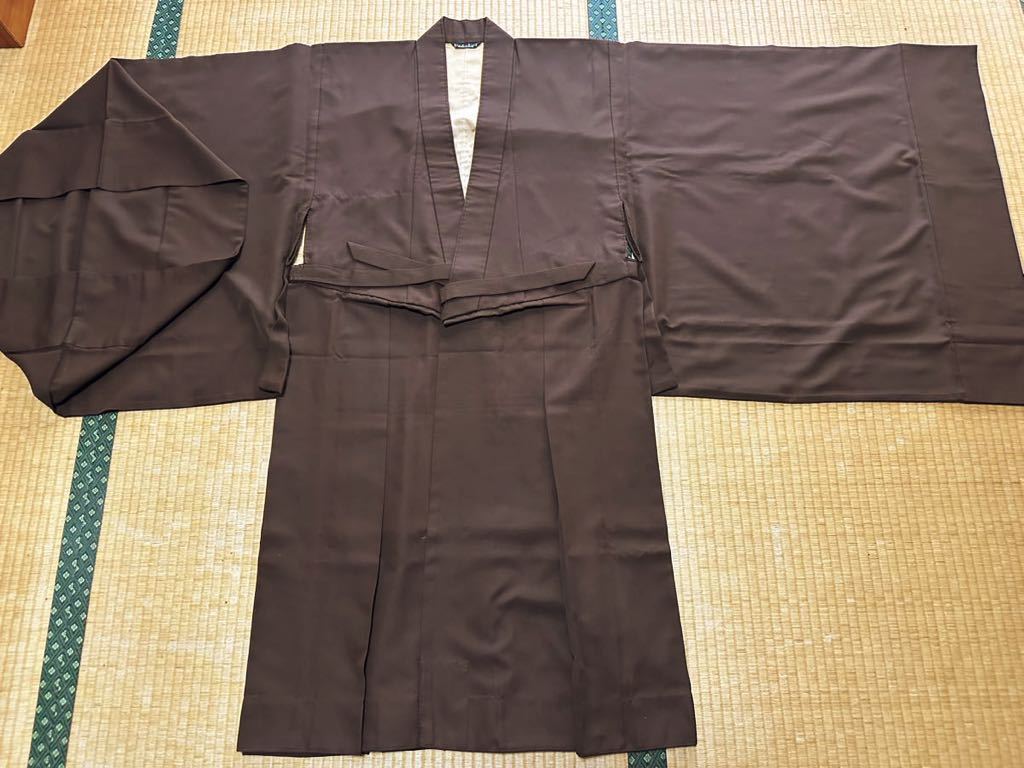 ◆臨済宗◆焦茶法衣◆西陣織◆京都森嶋法衣店