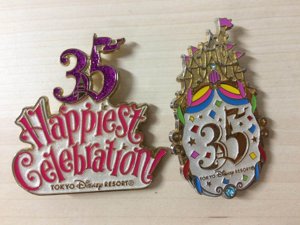 ディズニー TDR35周年記念 ランヤードアクセサリー キャスト限定 2点