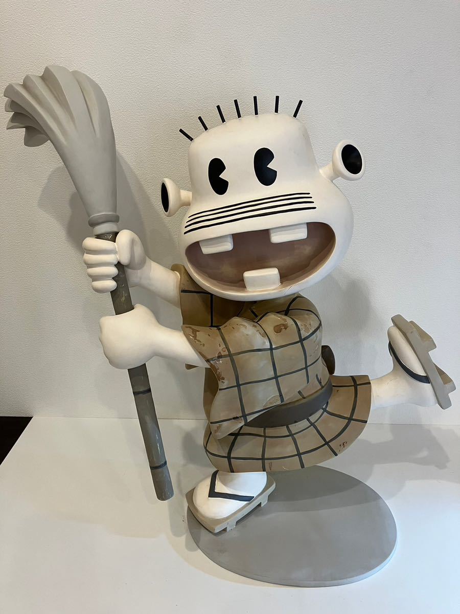 108A ウイクルエイティーエース(ATS)天才バカボン　レレレのおじさん　特大フィギュア　希少　非売品　レア　WECLE ATS inc.当時物