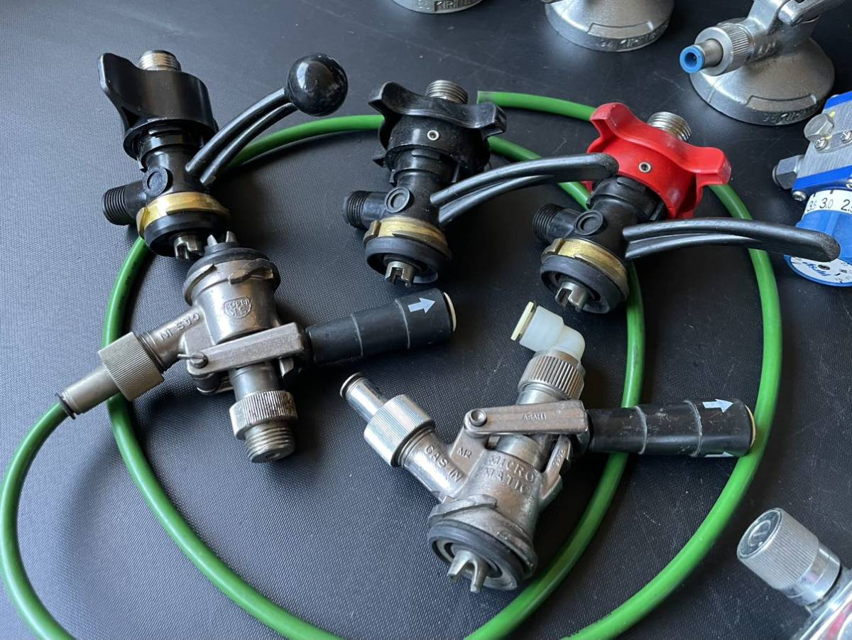 生ビールサーバー用 部品 大量 メーター 減圧弁 レギュレーター アサヒ 