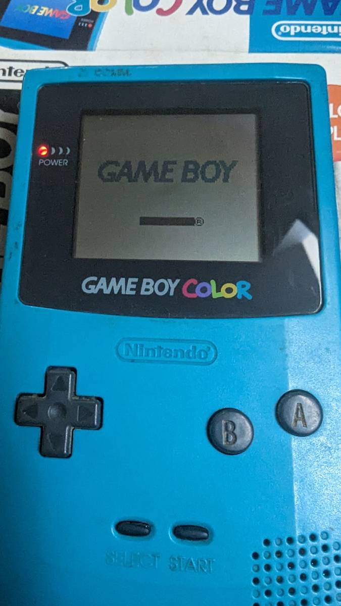 ゲームボーイ初代本体 ゲームボーイカラー 2台セット ジャンク扱い