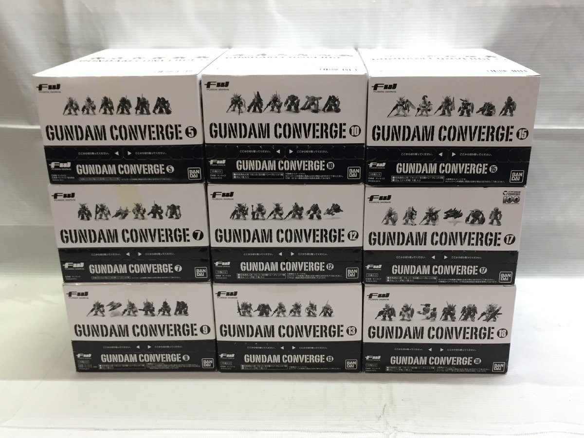 未開封 BANDAI/バンダイ GUNDAM CONVERGE/ガンダム コンバージ 9BOX