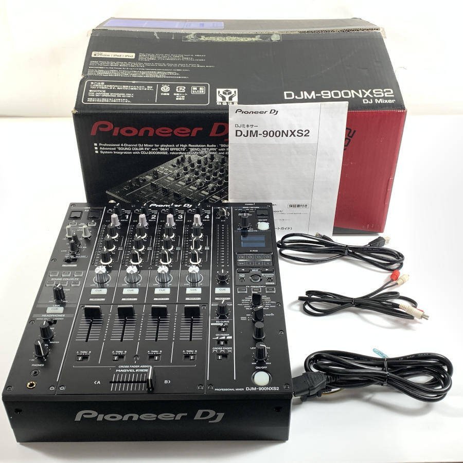 DJM-900NXS2 Pioneer DJ DJM-900NXS2 4-Channel DJ Mixer (Like New)