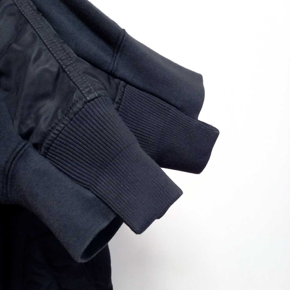 メンズ / Lサイズ sacai × NIKE NRG HOODY ドッキング MA-1 スウェット 