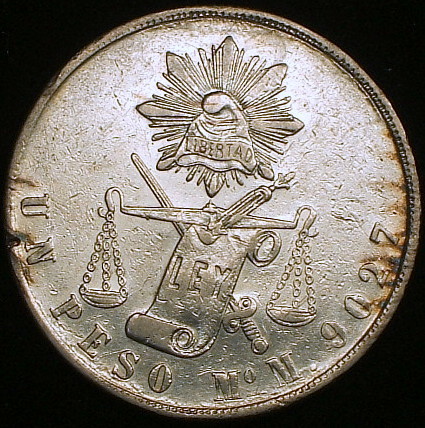 【人気セール，セール】 メキシコ大型銀貨 貿易銀 1875年銘 27.0g 直径37mm(ヨーロッパ)｜売買されたオークション情報、yahooの商品情報をアーカイブ公開 - オークファン ヨーロッパ
