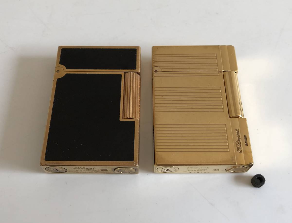 S.T.Dupont デュポン ギャッツビー ゴールド ブラック セット ジャンク品
