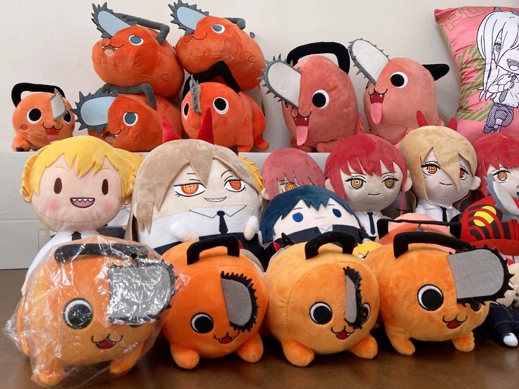 RK332)チェンソーマン ぬいぐるみ 大量セット まとめ売り プライズ 