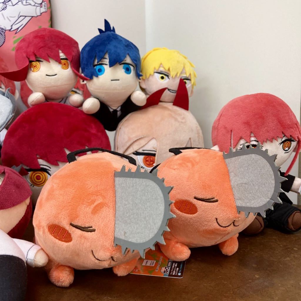 RK332)チェンソーマン ぬいぐるみ 大量セット まとめ売り プライズ 