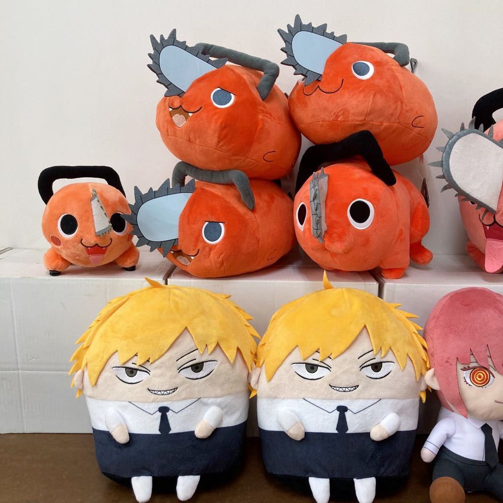 RK332)チェンソーマン ぬいぐるみ 大量セット まとめ売り プライズ 