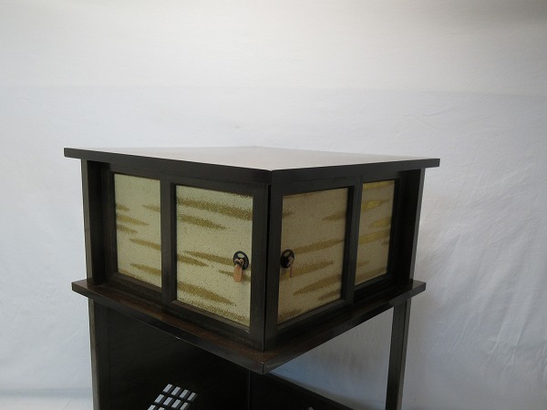 I07805 【 美品 川瀬表完作 茶道具 淡々斎好み 徒然棚 組立式 共箱 】 検) 作家物 煎茶道具 茶懐石 木工芸 漆芸 小棚 棚物 茶棚 茶道 ⅳ Yahoo!オークション 「徒然棚」の落札 棚」の落札相場・落札価格