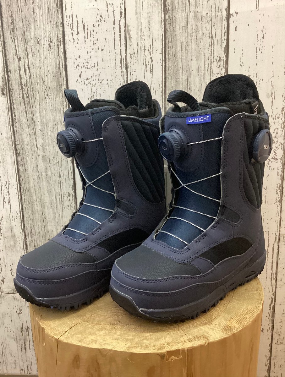 新品未使用 BURTON LIMELIGHT BOA WIDE Dress Blue 23.5