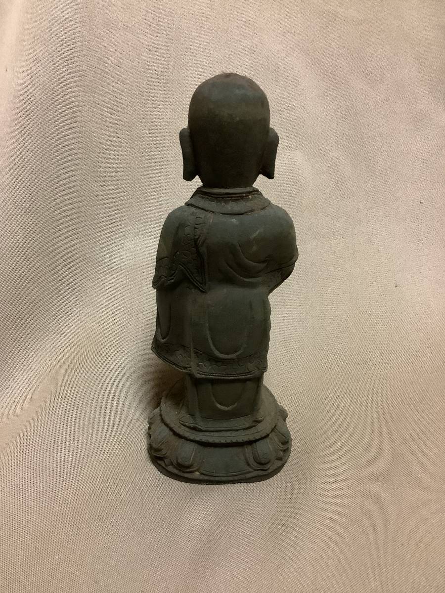 仏像 銅製 置物 工芸品 仏教美術 仏教 菩薩 銅 アンティーク